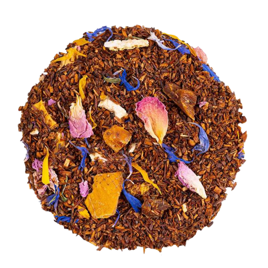Mango Zen – Rooibos bio con mango, naranja y flores