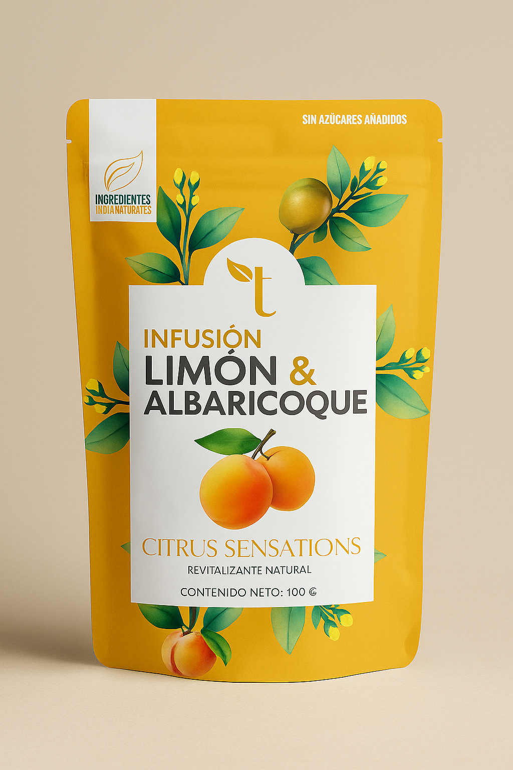 Citrus Sensations – Infusión sin teína de limón y albaricoque