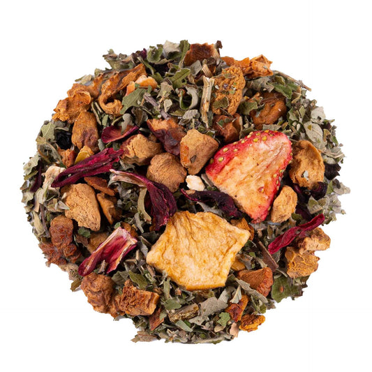 Sweet Aura - Infusión artesanal de fresas y frutos rojos con hibisco de Tartea
