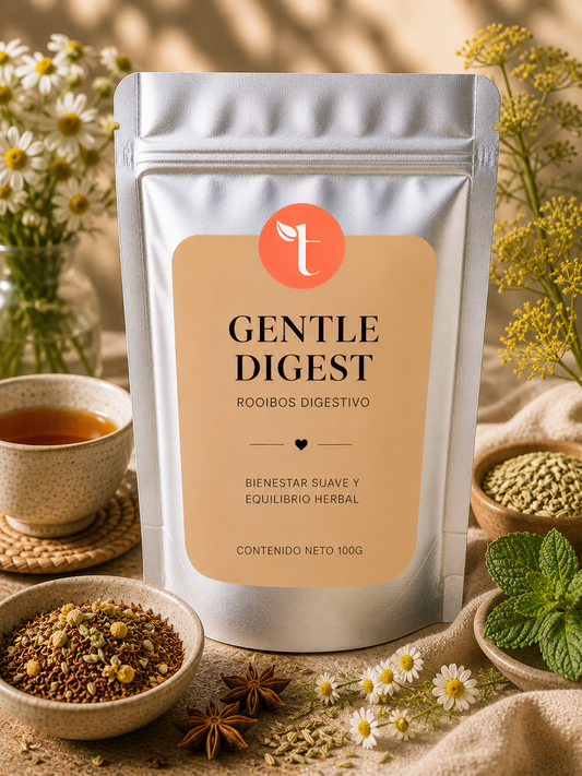 Gentle Digest – Rooibos digestivo con hinojo, anís y manzanilla