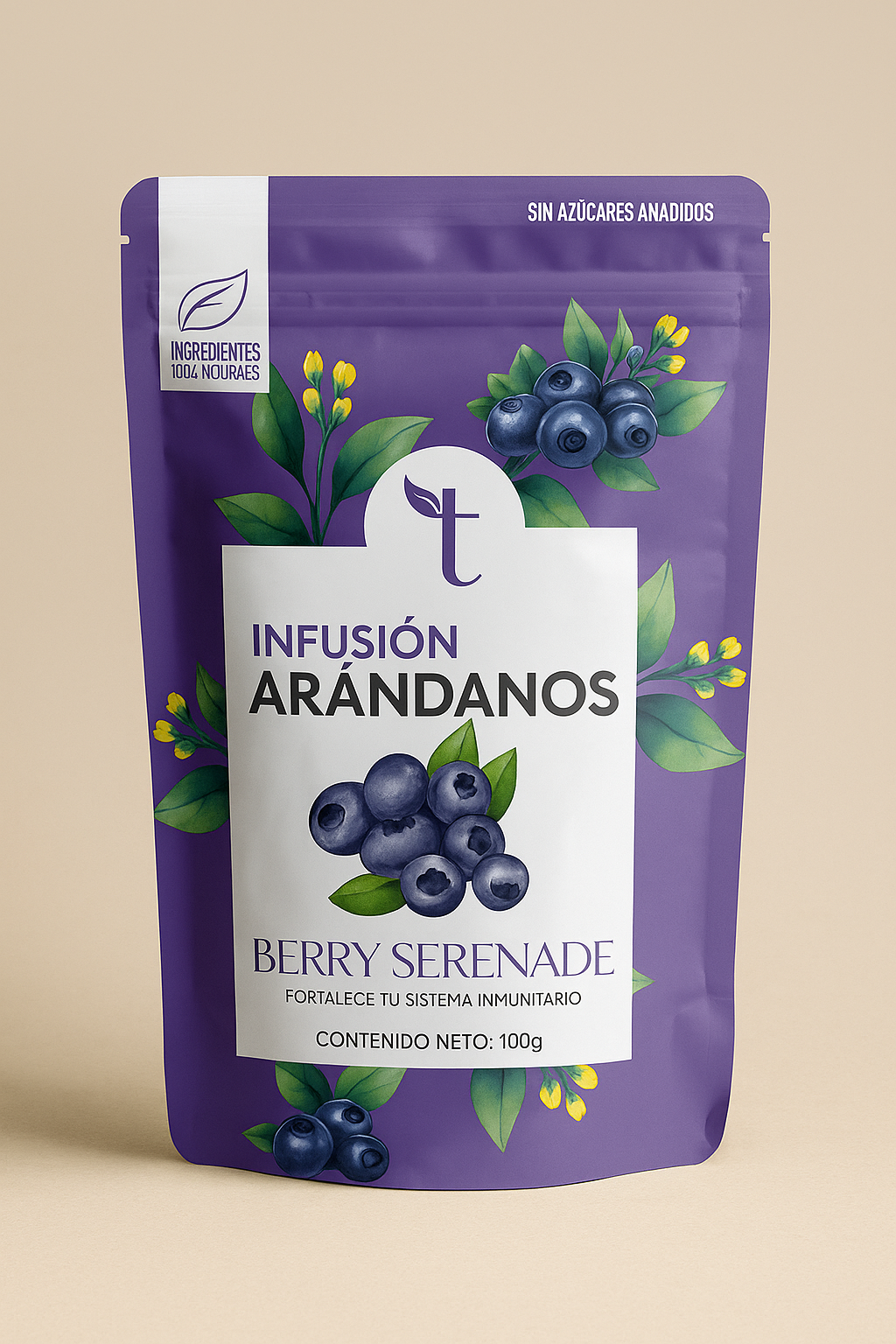 Berry Serenade – Infusión frutal sin teína con cranberry y acerola