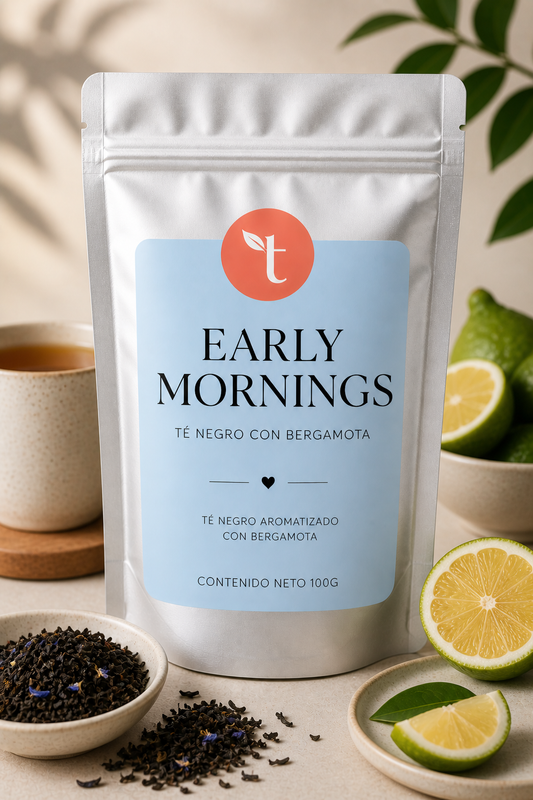 Early Mornings - Té negro inglés con bergamota