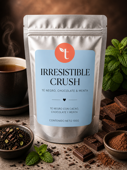 Irresistible Crush – Té negro con chocolate y menta fresca