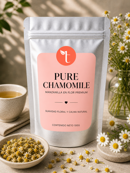 Pure Chamomile – Manzanilla Premium en Flor