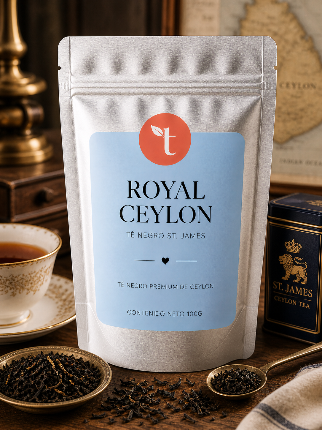 Royal Ceylon – Té negro puro de Ceilán de altura
